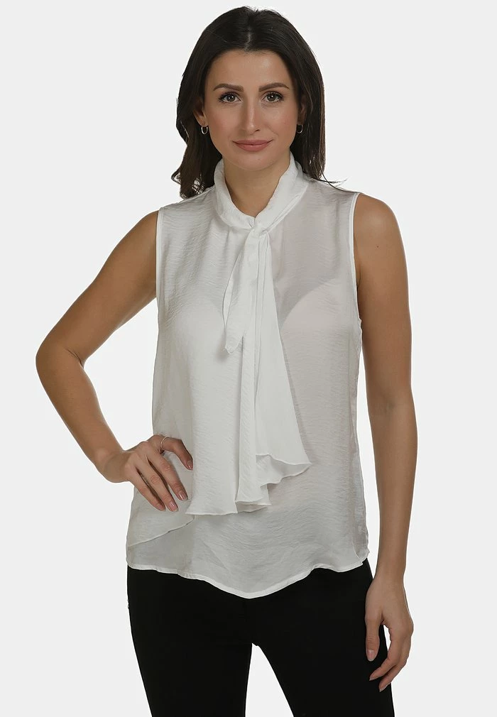 Usha Blouse - Weiss 1 Usha Blouse - Weiss