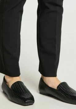 Usha Mocassins - Schwarz