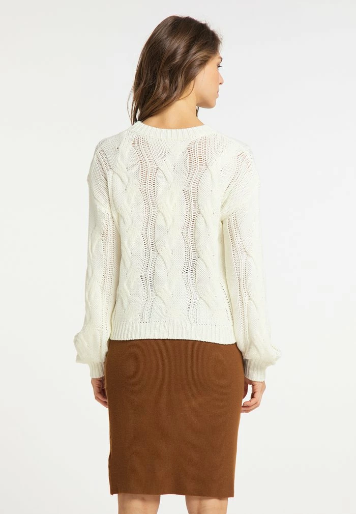 Usha Pullover - Wollweiss 3 Usha Pullover - Wollweiss – Image 3
