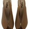 Usha Talons Hauts à Bout Ouvert - Beige -Usha Elegant Magasin 76fe837a89694a72930aab6c04710073