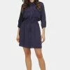 Usha KLEID - Robe Chemise - Marine -Usha Elegant Magasin 7b5a877a956a446790aad0e4b2c39d09