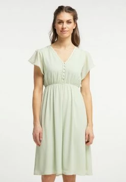 USHA RAKATA - Robe Chemise - Hellgrün