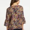 Usha Blouse - Grün Mehrfarbig -Usha Elegant Magasin 7eb7d202704a42879c2bec462fdd8ac0