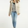 Usha Veste D'hiver - Creme -Usha Elegant Magasin 825edba3c07f4943a7f4cb15249a967e