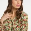Usha MIT BLÜTENPRINT - Blouse - Marine Minze Mehrfarbig -Usha Elegant Magasin 82a7cde543334f1885cb8ae3be4aa882