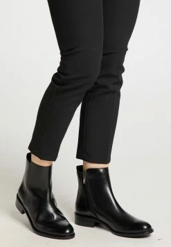 Usha Boots à Talons - Schwarz