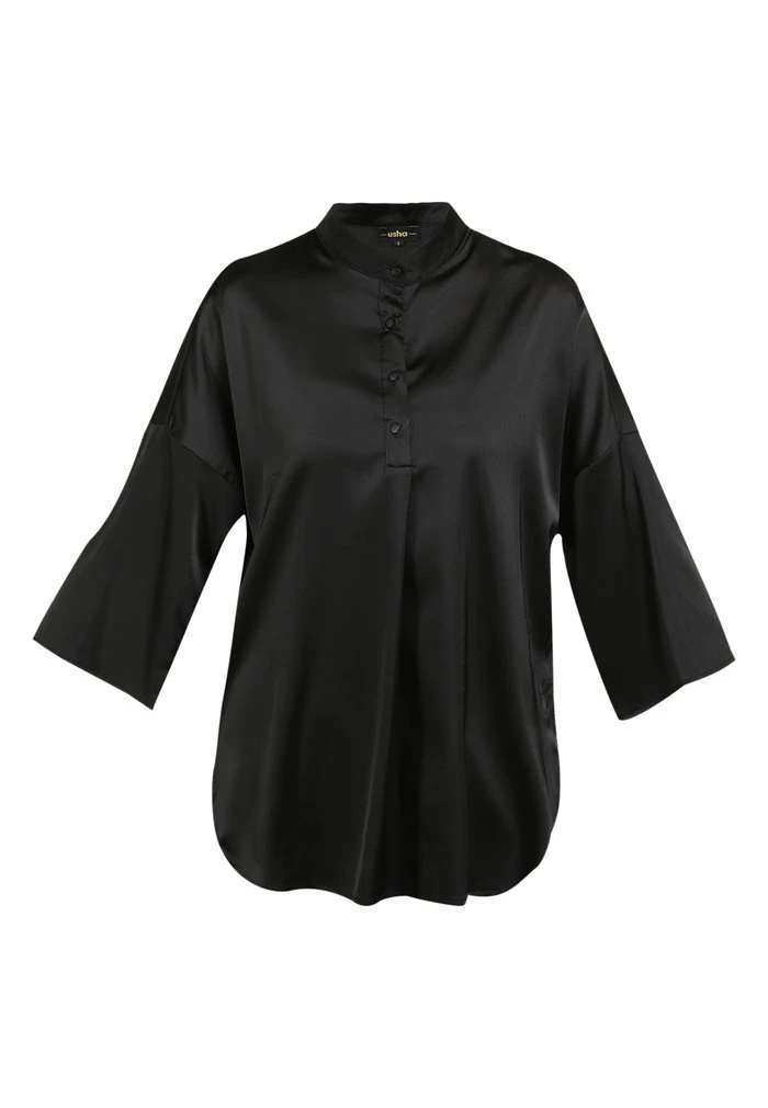 Usha Blouse - Marine 5 Usha Blouse - Marine – Image 5