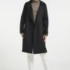 Usha Manteau Classique - Schwarz