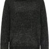 Usha Pullover - Schwarz Melange -Usha Elegant Magasin 89ee8d2e7a13487f8cede4b4ca288ad0
