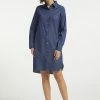Usha Robe Chemise - Denim -Usha Elegant Magasin 8a676706d6a24eceaf707a3be0afa2a4