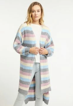Usha Gilet - White/light Blue