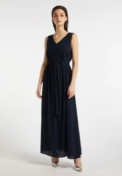 Usha Robe Longue - Navy