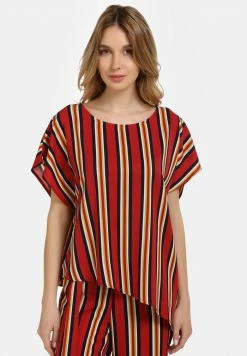 Usha Blouse - Multicolor Gestreift