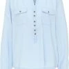 Usha Blouse - Hellblau -Usha Elegant Magasin 8ba394da30d3487c9c1757f402955a34