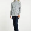 USHA FENIA - Pullover - Blau Mehrfarbig -Usha Elegant Magasin 8ba6bfc81ebd4c2eb4744ae441242e65