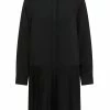Usha Robe Chemise - Schwarz -Usha Elegant Magasin 8c30a126119f45d9bb07dfd2841a359e