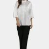 Usha Blouse - White -Usha Elegant Magasin 8e4bdb9f386a47f2a0db3b7c0d3a6202