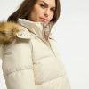Usha Veste D'hiver - Creme -Usha Elegant Magasin 9037fc68b6b544fa917681a10bacb0bc