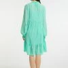 USHA QISHA - Robe De Jour - Aqua -Usha Elegant Magasin 90873498cd0b42f998e10542219ee011