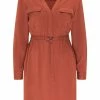 Usha Robe De Jour - Cognac 9 Usha Robe De Jour - Cognac -Usha Elegant Magasin 9119397aadd14e279f61d0cb63f12d92