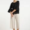 Usha MIT TROMPETENÄRMELN - Blouse - Schwarz -Usha Elegant Magasin 92bf1dc548c0467a804d18f40d61aeab