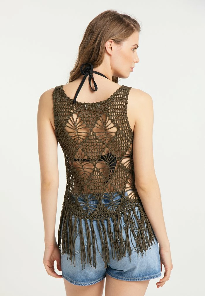 Usha Débardeur - Oliv 3 Usha Débardeur - Oliv – Image 3