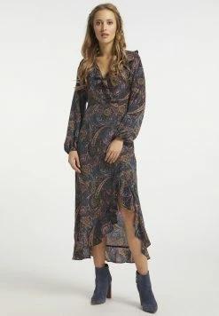 Usha Robe De Jour - Blau