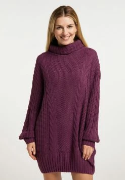 USHA SIVENE - Robe Pull - Beerenrot