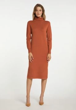 USHA LYNNEA - Robe Pull - Rostrot