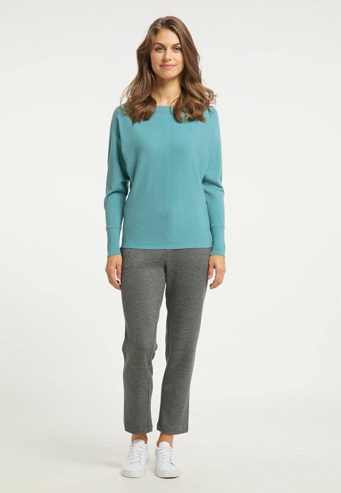 Usha Pullover - Türkis 2 Usha Pullover - Türkis – Image 2