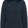 Usha Veste D'hiver - Marine -Usha Elegant Magasin 9742c36b84f9479792f0c58a4892285b