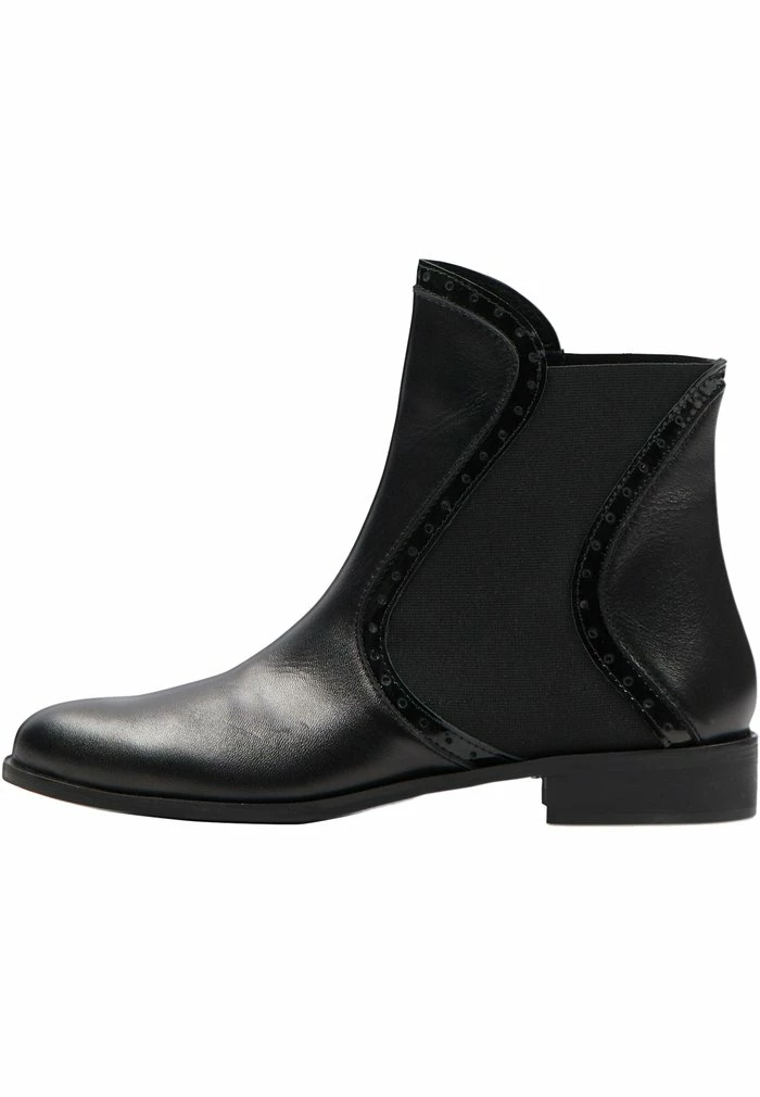 Usha Boots à Talons - Schwarz 1 Usha Boots à Talons - Schwarz