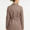 Usha Manteau Classique - Taupe 7 Usha Manteau Classique - Taupe -Usha Elegant Magasin 986b75fedd4a4123a5a4e246da3de98e