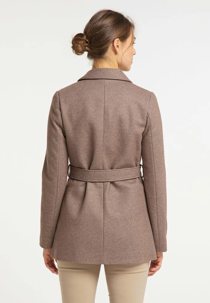 Usha Manteau Classique - Taupe 3 Usha Manteau Classique - Taupe â Image 3