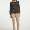 USHA QISHA - Blouse - Schwarz Mehrfarbig -Usha Elegant Magasin 998d3db67a3844b68cfc4f502ff6f622