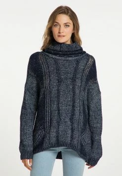 USHA NOWLES - Pullover - Nachtblau
