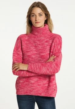 USHA LYNNEA - Pullover - Rot Mehrfarbig