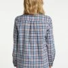 USHA FENIA - Chemisier - Blau Mehrfarbig -Usha Elegant Magasin 9a8d598ddb80408a918d65e9068e93b7