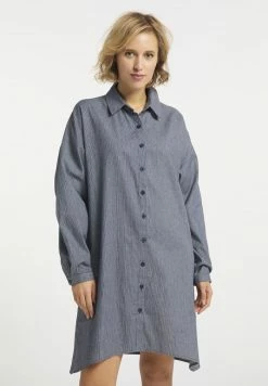 Usha Robe Chemise - Marine