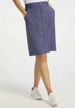 Usha Jupe Trapèze - Blau