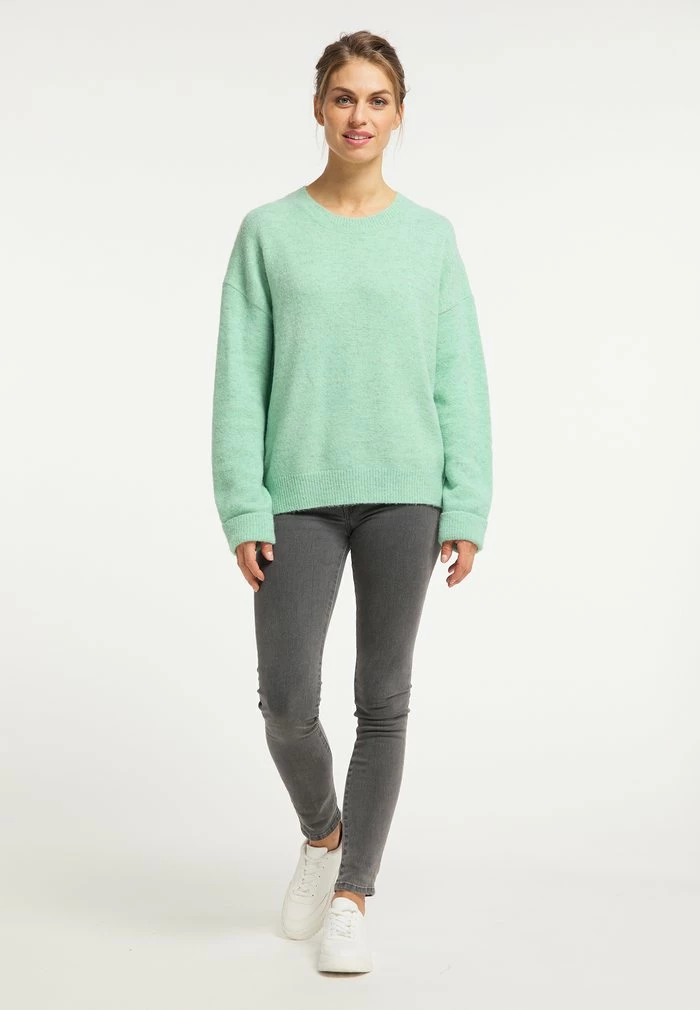 Usha Pullover - Türkis 2 Usha Pullover - Türkis – Image 2