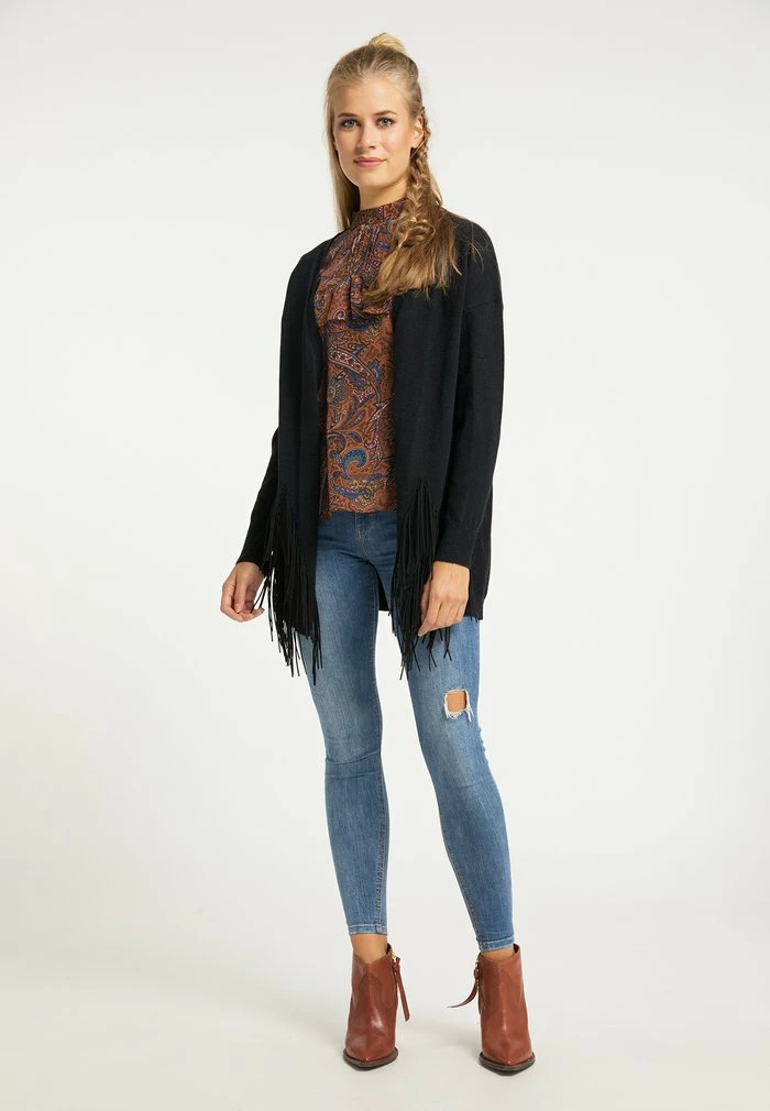 Usha Gilet - Schwarz 2 Usha Gilet - Schwarz – Image 2