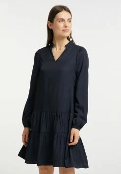 USHA QISHA - Robe De Jour - Marine