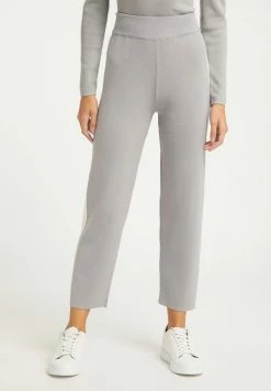 Usha Pantalon De Survêtement - Silber Grau