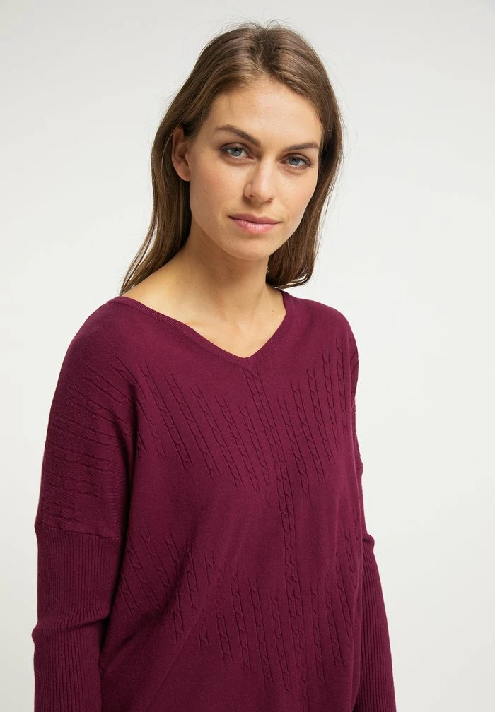 Usha Pullover - Bordeaux 4 Usha Pullover - Bordeaux – Image 4