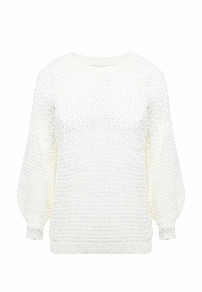 Usha Pullover - Wollweiss 5 Usha Pullover - Wollweiss – Image 5