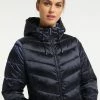 Usha Veste D'hiver - Marine -Usha Elegant Magasin a2945bfb5e014377bf0f6dd5aa6dfbb3