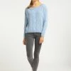 Usha Pullover - Hellblau -Usha Elegant Magasin a3610c631e51452c826704156bb72a0f