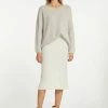 USHA LYNNEA - Pullover - Hellgrau -Usha Elegant Magasin a3945a47526e456dbb610813336befe3