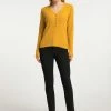 USHA LYNNEA - Pullover - Senfgelb -Usha Elegant Magasin a734fa73e8794b16992a5ac62b50b56d